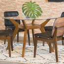  Coaster Furniture Paxton 122180BG Dining Table - Nutmeg IMAGE 2