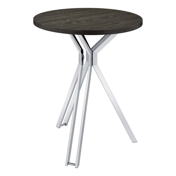  Coaster Furniture Edgerton 183131 Round 35-inch Pub Height Bistro Bar Table - Dark Oak IMAGE 1