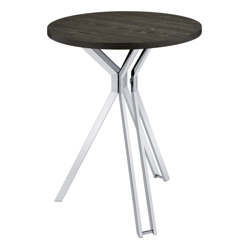 Coaster Furniture Edgerton 183131 Round 35-inch Pub Height Bistro Bar Table - Dark Oak IMAGE 2