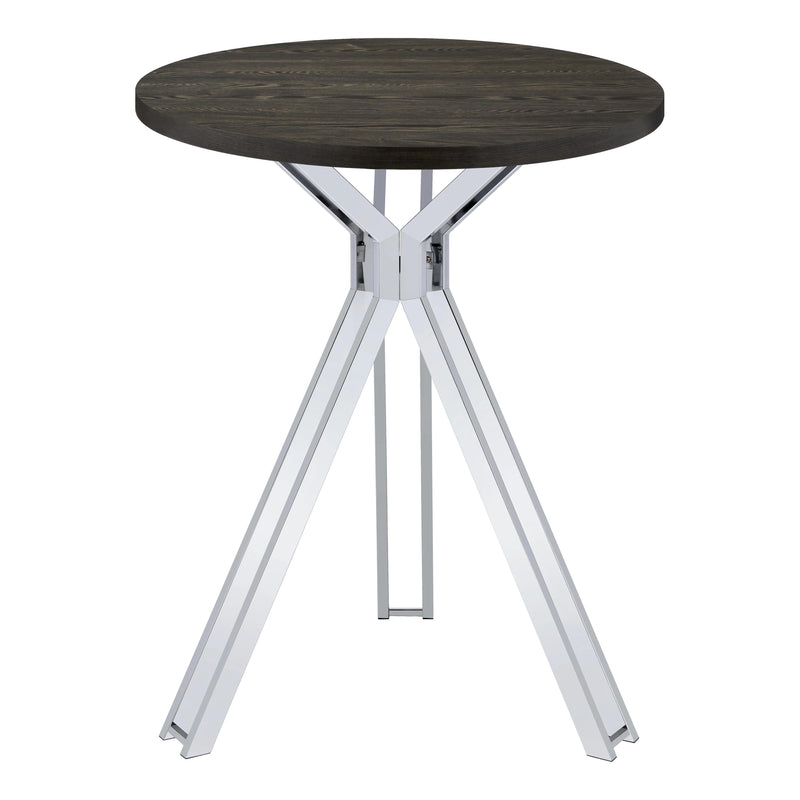  Coaster Furniture Edgerton 183131 Round 35-inch Pub Height Bistro Bar Table - Dark Oak IMAGE 3
