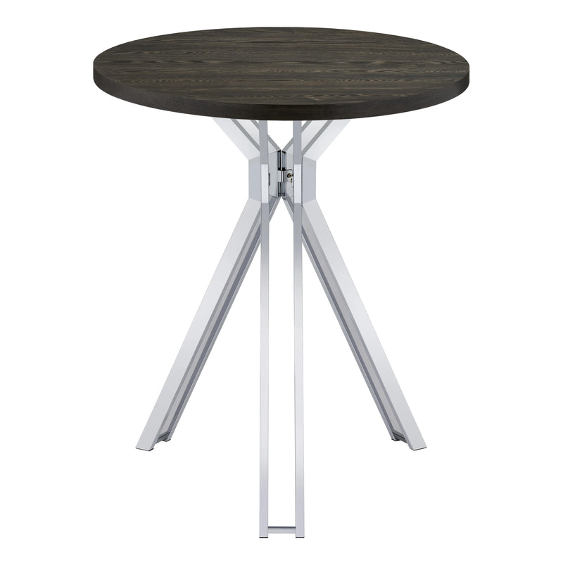  Coaster Furniture Edgerton 183131 Round 35-inch Pub Height Bistro Bar Table - Dark Oak IMAGE 4