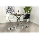  Coaster Furniture Edgerton 183131 Round 35-inch Pub Height Bistro Bar Table - Dark Oak IMAGE 5