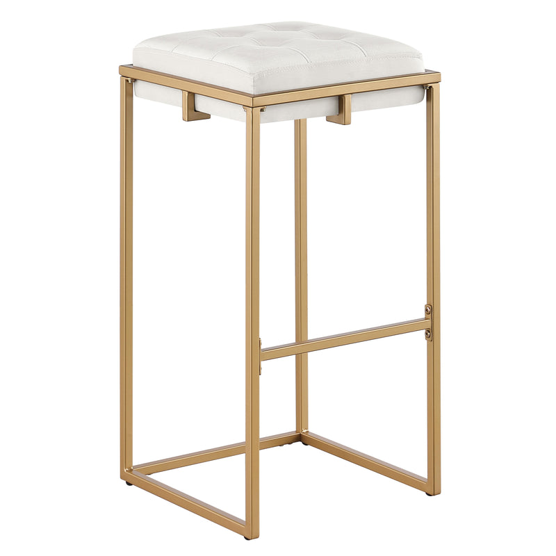  Coaster Furniture Nadia 183646 Upholstered Backless Bar Stool - Beige IMAGE 1