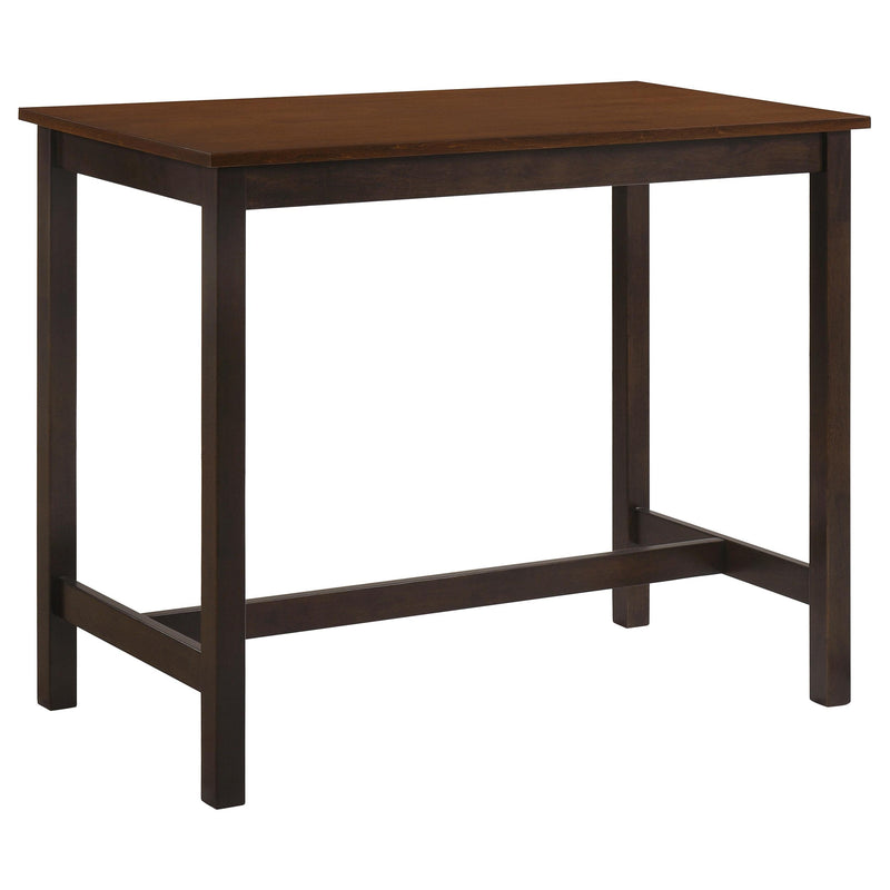  Coaster Furniture Connie 192090 4-piece Counter Height Set - Chestnut and Dark Brown IMAGE 2