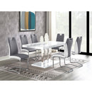  Coaster Furniture Brooklyn 193812 Upholstered Dining Side Chair - Grey IMAGE 11