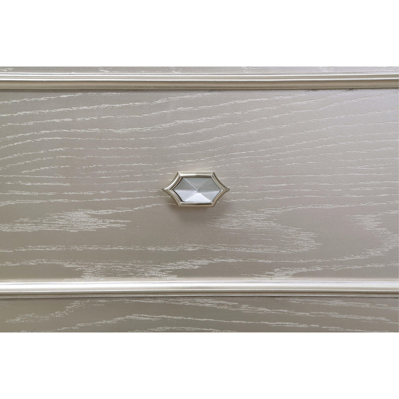  Coaster Furniture Evangeline 223392 3-Drawer Nightstand - Silver Oak IMAGE 14