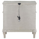  Coaster Furniture Evangeline 223392 3-Drawer Nightstand - Silver Oak IMAGE 6