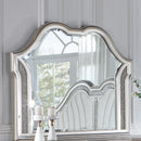  Coaster Furniture Evangeline 223394 Dresser Mirror - Silver Oak IMAGE 6