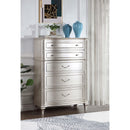 Coaster Furniture Evangeline 223395 6-Drawer Bedroom Chest - Silver Oak IMAGE 9