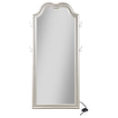 Coaster Furniture Evangeline 223400 Full Length LED Light Floor Mirror - Silver Oak IMAGE 4