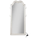  Coaster Furniture Evangeline 223400 Full Length LED Light Floor Mirror - Silver Oak IMAGE 5