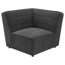  Coaster Furniture 552081-SET Sectional - Dark Charcoal IMAGE 9