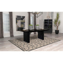  Coaster Furniture Catherine 106251 Rectangular 84-inch Wood Dining Table - Black IMAGE 7