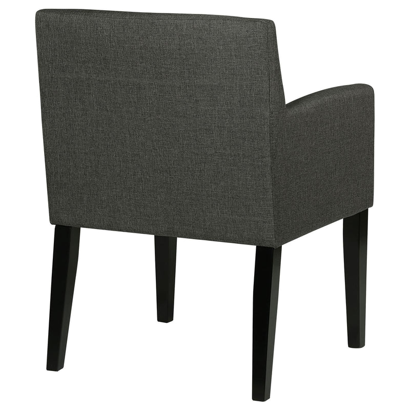  Coaster Furniture Catherine 106252 Upholstered Dining Arm Chair - Grey IMAGE 7
