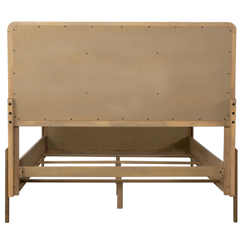  Coaster Furniture Arini 224300Q Rattan Queen Panel Bed - Sand Wash and Natural Cane IMAGE 6