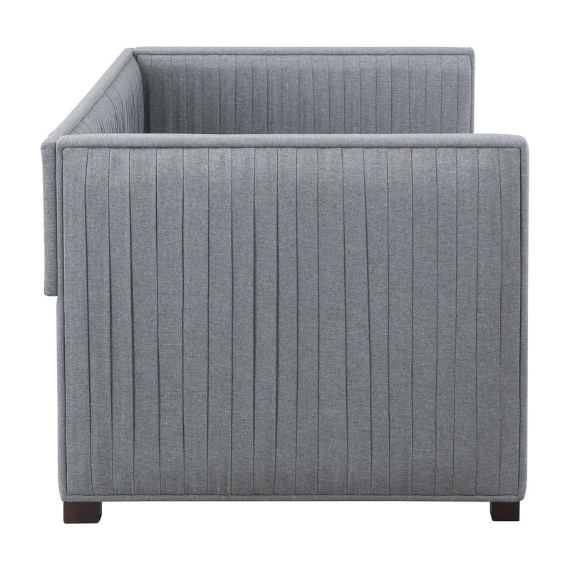  Coaster Furniture Brodie 300554 Upholstered Twin Daybed with Trundle - Grey IMAGE 5
