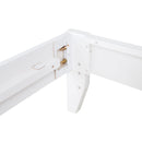  Coaster Furniture Hounslow 306128KE Eastern King Universal Platform Bed - White IMAGE 7