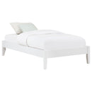  Coaster Furniture Hounslow 306128F Full Universal Platform Bed - White IMAGE 3