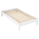  Coaster Furniture Hounslow 306128F Full Universal Platform Bed - White IMAGE 4