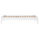  Coaster Furniture Hounslow 306128F Full Universal Platform Bed - White IMAGE 6