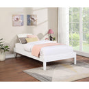  Coaster Furniture Hounslow 306128T Twin Universal Platform Bed - White IMAGE 2