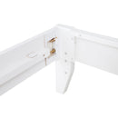  Coaster Furniture Hounslow 306128T Twin Universal Platform Bed - White IMAGE 7