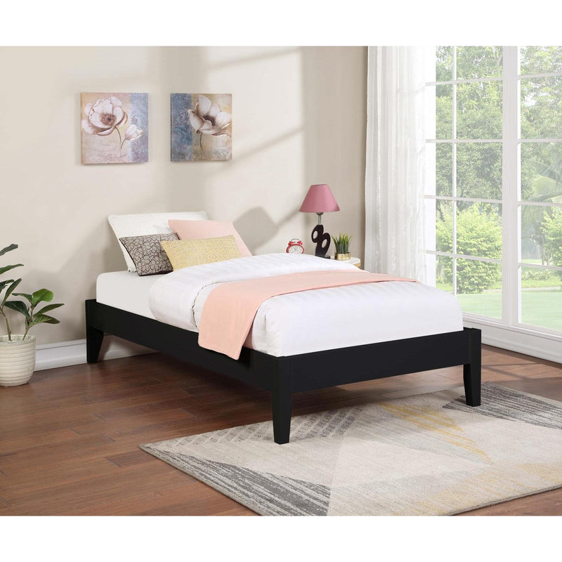  Coaster Furniture Hounslow 306129F Full Universal Platform Bed - Black IMAGE 2