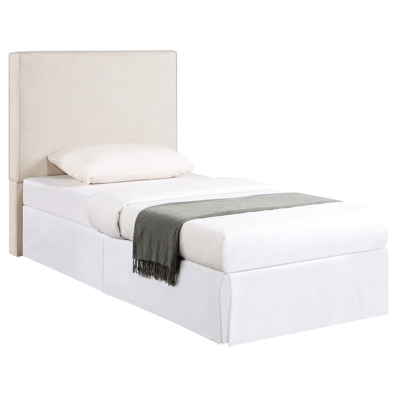  Coaster Furniture Kosmo 315993T Upholstered Twin Panel Headboard - Sand IMAGE 3