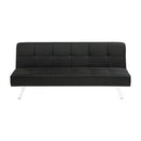  Coaster Furniture Joel 360281 Upholstered Tufted Convertible Sofa Bed - Black IMAGE 4