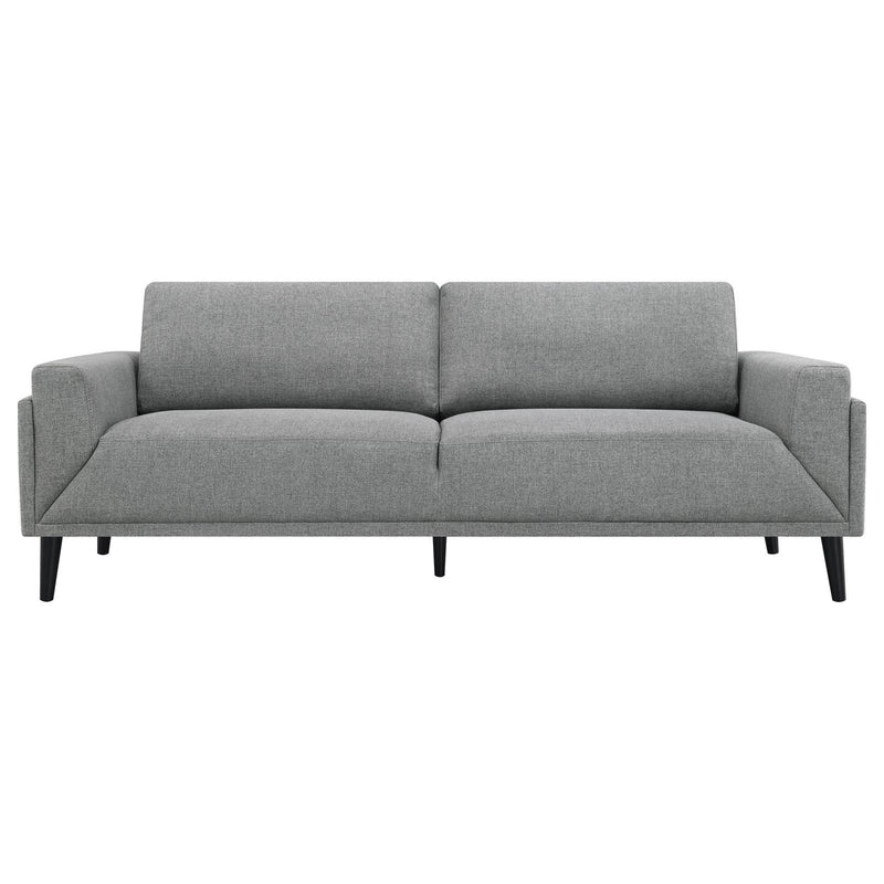  Coaster Furniture Rilynn 509524 Upholstered Track Arm Sofa - Grey IMAGE 3