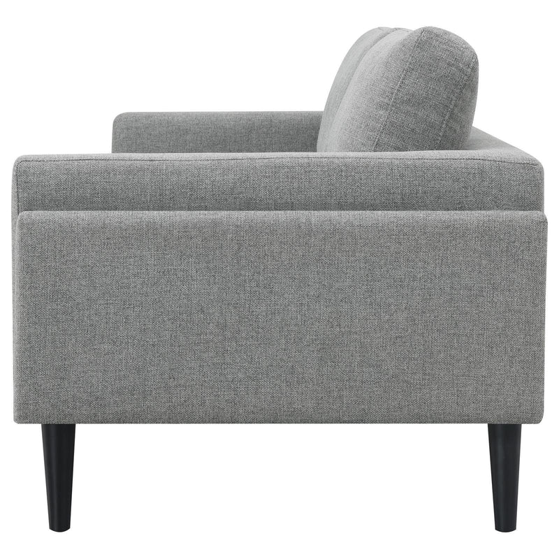  Coaster Furniture Rilynn 509524 Upholstered Track Arm Sofa - Grey IMAGE 5