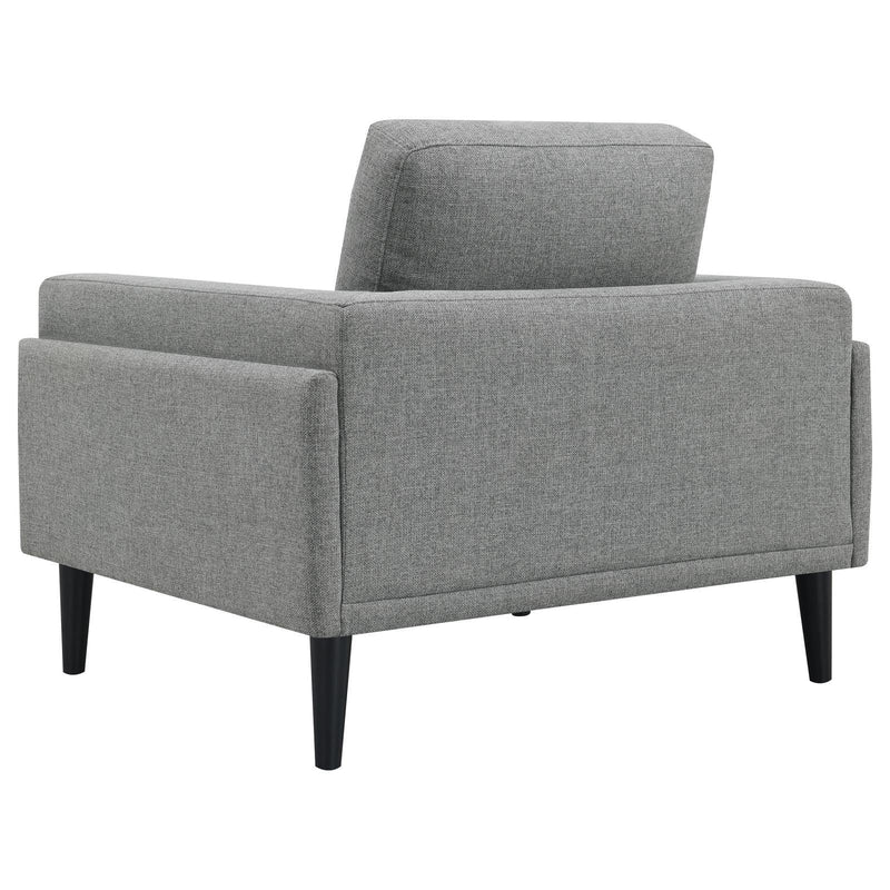  Coaster Furniture Rilynn 509526 Upholstered Track Arm Accent Chair - Grey IMAGE 6