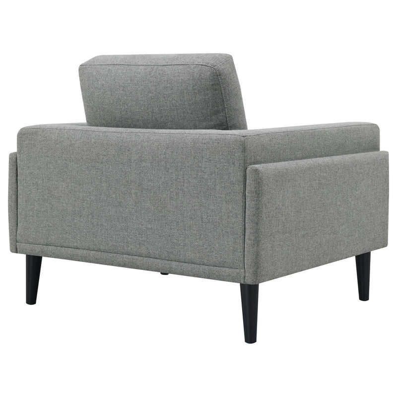  Coaster Furniture Rilynn 509526 Upholstered Track Arm Accent Chair - Grey IMAGE 7