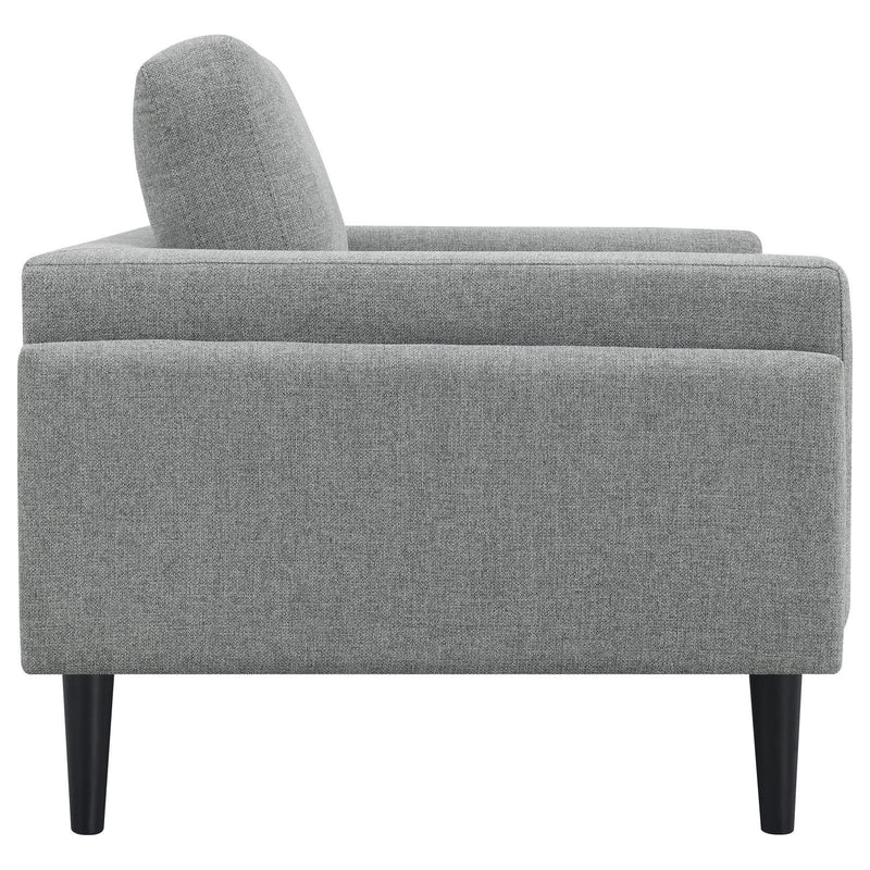  Coaster Furniture Rilynn 509526 Upholstered Track Arm Accent Chair - Grey IMAGE 8