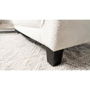  Coaster Furniture Caspian 509550 Upholstered Curved Arm Chaise Sectional Sofa - White IMAGE 17