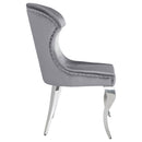  Coaster Furniture Cheyanne 190743 Upholstered Dining Side Chair - Grey IMAGE 8