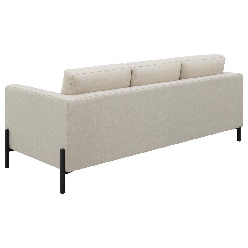  Coaster Furniture Tilly 509901 Upholstered Track Arm Sofa - Oatmeal IMAGE 6