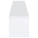  Coaster Furniture Jude 704251 2-Drawer Engineered Wood 71" TV Stand - High Gloss White IMAGE 10