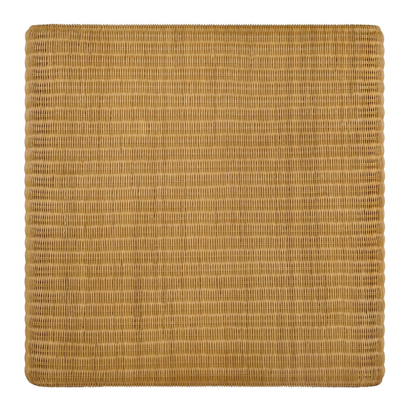  Coaster Furniture Juanita 709818 Square Woven Rattan Coffee Table - Natural IMAGE 5