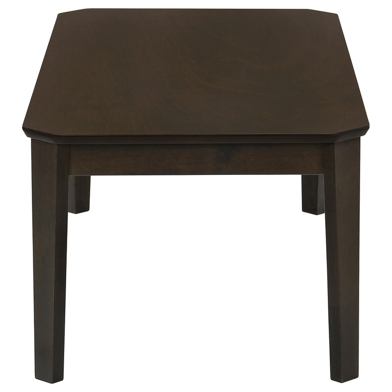  Coaster Furniture Amaro 736184 3-piece Coffee and End Table Set - Dark Brown IMAGE 4