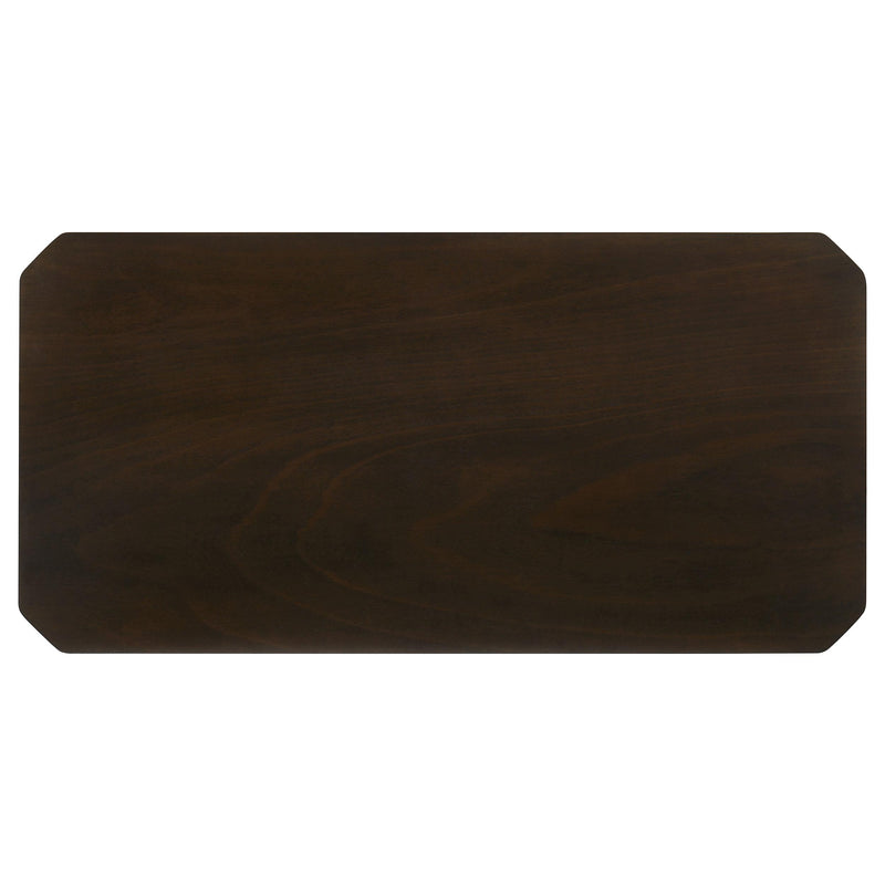  Coaster Furniture Amaro 736184 3-piece Coffee and End Table Set - Dark Brown IMAGE 9