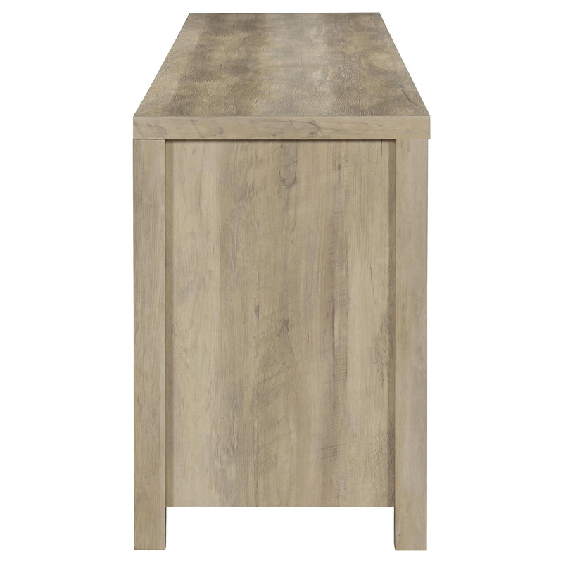  Coaster Furniture Madra 736263 2-door Engineered Wood 79" TV Stand - Distressed Pine IMAGE 10
