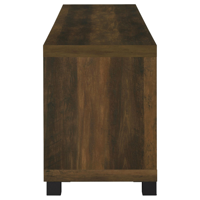  Coaster Furniture Sachin 736293 4-door Engineered Wood 79" TV Stand - Dark Pine IMAGE 5