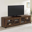  Coaster Furniture Sachin 736293 4-door Engineered Wood 79" TV Stand - Dark Pine IMAGE 9