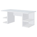  Coaster Furniture Alice 801455 71-inch 4-shelf Engineered Wood Writing Desk - White IMAGE 3