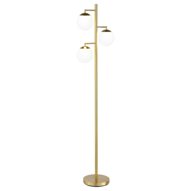  Coaster Furniture Sena 920214 66-inch Spherical Bulb Tree Metal Floor Lamp - Gold IMAGE 3