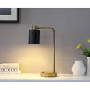  Coaster Furniture Cherise 923303 18-inch Adjustable Angle Table Lamp - Antique Brass IMAGE 3