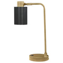  Coaster Furniture Cherise 923303 18-inch Adjustable Angle Table Lamp - Antique Brass IMAGE 7
