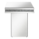  Coaster Furniture Elora 936137 Square Mirrored Accent Side Table - Silver IMAGE 2