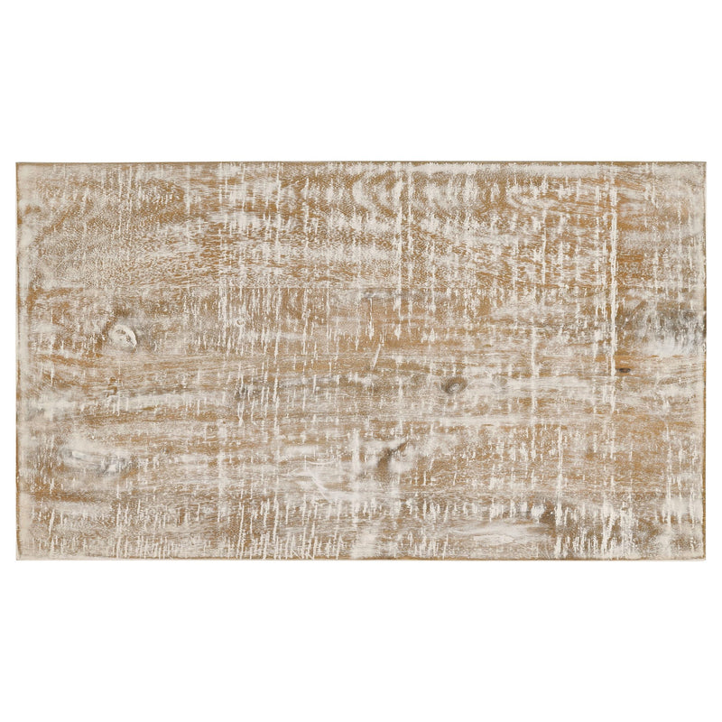  Coaster Furniture Mariska 950390 3-Drawer Wood Mandala Cabinet - Distressed White IMAGE 10